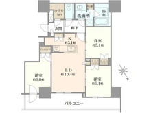 【東京都/江戸川区南小岩】プラウドタワー小岩フロント 間取り図