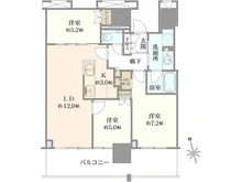 【東京都/江戸川区南小岩】プラウドタワー小岩ファースト 間取り図