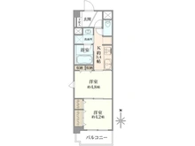 【東京都/江東区毛利】ソルフィエスタ住吉 間取り図