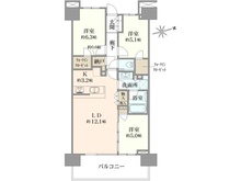 【東京都/板橋区清水町】THE ITABASHI レジデンス ノース棟 間取り図