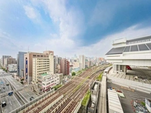 【東京都/墨田区亀沢】リビオレゾン両国　オン・ザ・ステーション 眺望：バルコニーからの眺望 (ズーム無し)