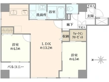 【東京都/台東区千束】ドムール入谷 間取り図