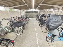 【東京都/江東区扇橋】扇橋サンハイツ 駐輪場