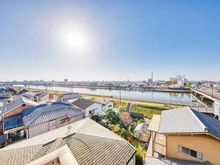 【東京都/江戸川区春江町】フローレンスパレス瑞江レフィナード 眺望：西側バルコニーから