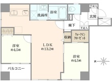 【東京都/台東区千束】ドムール入谷 間取り図