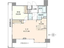 【東京都/墨田区亀沢】リアナ北斎アベニュー 間取り図