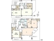 【東京都/墨田区両国】サンローズ 間取り図
