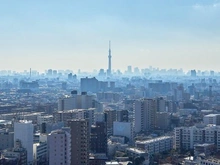 【東京都/葛飾区金町】プラウドタワー金町 眺望：ズームあり