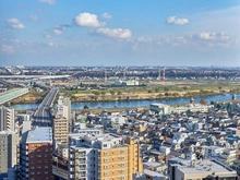 【東京都/葛飾区金町】プラウドタワー金町 眺望：ズームなし