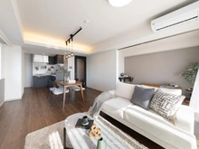 【東京都/墨田区石原】ヒルズ両国石原 LDK：（右）洋室