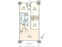 【東京都/江東区亀戸】キャピタルガーデン東大島ソレア 間取り図