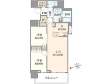 【東京都/江戸川区南小岩】プラウドタワー小岩ファースト 間取り図