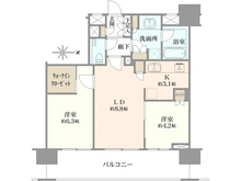 【東京都/江東区扇橋】アトラス深川住吉 間取り図