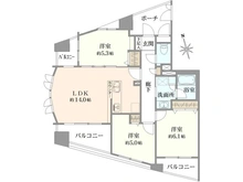【東京都/多摩市関戸】日神パレステージ聖蹟桜ヶ丘 間取り図