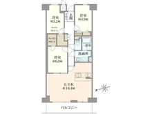 【東京都/多摩市関戸】ザ・スクエア 間取り図