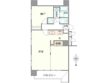 【東京都/府中市宮町】マイキャッスル府中宮町 間取り図