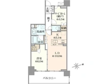 【東京都/府中市緑町】クラッシィハウス府中 間取り図