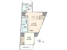 【東京都/杉並区上高井戸】ヴァースクレイシアIDZ芦花公園 間取り図