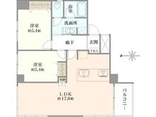 【東京都/調布市若葉町】ハイム・シナジー仙川 間取り図