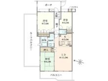 【東京都/中野区鷺宮】テラス鷺ノ宮ラディウス 間取り図