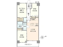 【東京都/府中市緑町】ファインスクエア府中緑町 間取り図