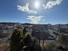 【神奈川県/横浜市港南区港南台】港南台めじろ団地 48号棟 眺望：バルコニーからの眺望・前面棟なし