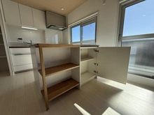 【神奈川県/横浜市港南区港南台】港南台めじろ団地 48号棟 リビング・ダイニング：クリナップ　作業台