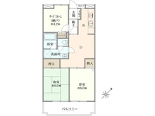 【神奈川県/横浜市戸塚区戸塚町】ホーユウパレス戸塚 間取り図