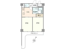 【神奈川県/横浜市戸塚区平戸】ニックハイム東戸塚第1 間取り図
