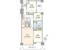 【神奈川県/横浜市戸塚区戸塚町】戸塚ヒルズ 間取り図