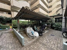 【神奈川県/横浜市戸塚区秋葉町】シティクレスト東戸塚 駐輪場