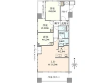 【神奈川県/横浜市泉区和泉中央北】ナイスエスアリーナ横濱立場 間取り図