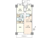 【神奈川県/横浜市戸塚区矢部町】サングレイス戸塚スカイガーデン 間取り図