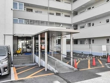 【神奈川県/川崎市多摩区堰】メゾンドール多摩川 アプローチ