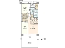 【神奈川県/横浜市戸塚区吉田町】ルネ横浜戸塚 間取り図