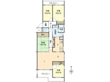 【大阪府/箕面市小野原東】コープ野村ウィンディ北千里 間取り図