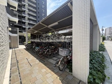 【大阪府/吹田市南金田】クレヴィア江坂 共用部：駐輪場