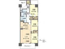 【大阪府/箕面市船場西】プラウド箕面船場 間取り図