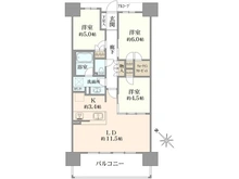 【大阪府/守口市京阪本通】ライオンズ守口ブランズシティ 間取り図