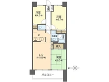 【大阪府/豊中市清風荘】リベール豊中清風荘 間取り図