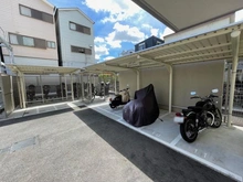 【大阪府/吹田市長野東】プラウド吹田千里丘テラス バイク置場