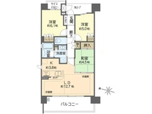 【大阪府/大阪市淀川区宮原】ローレルコート新大阪 間取り図