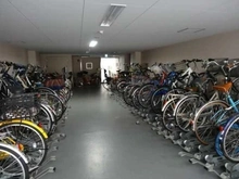 【大阪府/吹田市長野西】プラウド吹田千里丘サウスヒル 駐輪場