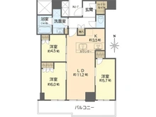 【大阪府/大阪市西区南堀江】シエリアタワー大阪堀江 間取り図