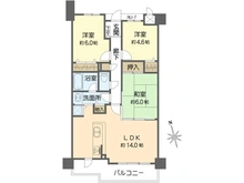 【大阪府/吹田市山田東】エスリード万博公園 間取り図