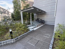 【大阪府/堺市北区中百舌鳥町】サンメゾンなかもず駅前II 駐輪場