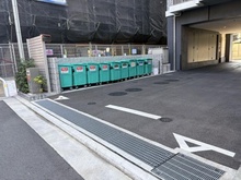 【大阪府/堺市北区中百舌鳥町】サンメゾンなかもず駅前II 共用部：ゴミ置場