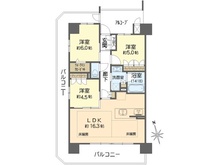【大阪府/堺市北区中百舌鳥町】サンメゾンなかもず駅前II 間取り図