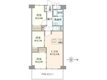 【大阪府/大阪市北区天満橋】ノア北天満 間取り図