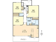 【大阪府/吹田市津雲台】クレアヒルズ千里津雲台 間取り図